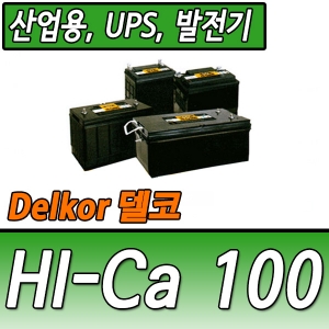 델코 산업용 배터리 Hi-Ca 100 [UPS,정류기,발전기]
