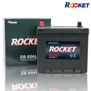 로케트 GB60AL 아반떼HD 프라이드 엑센트가솔린 포르테 적용 배터리